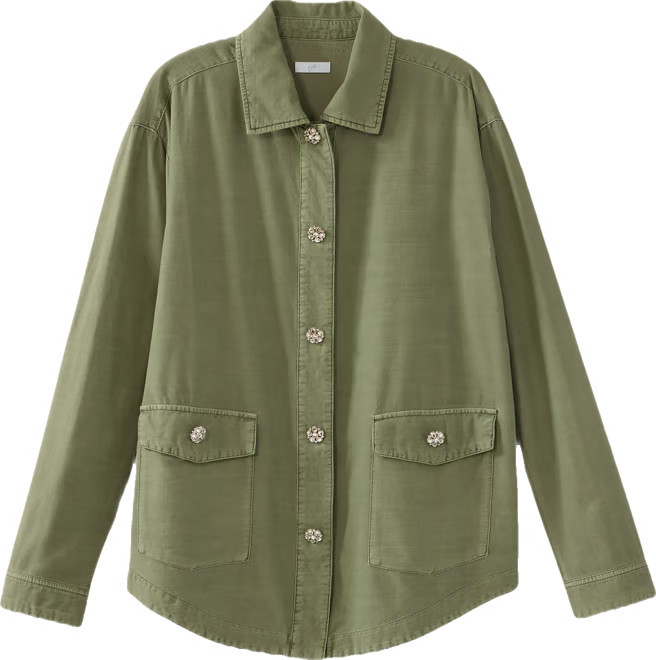 Embellished Relaxed Jacket | J. Jill