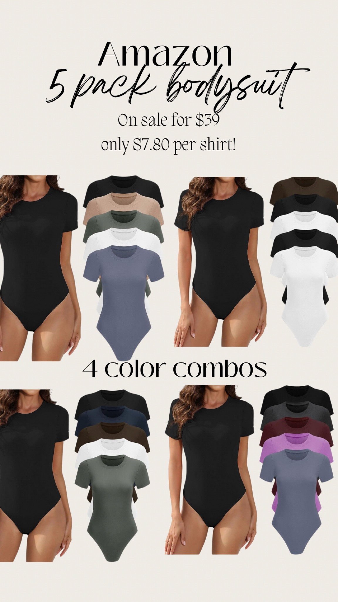 5 pack bodysuits on sale for $39!!
I wear a large 

#LTKsalealert