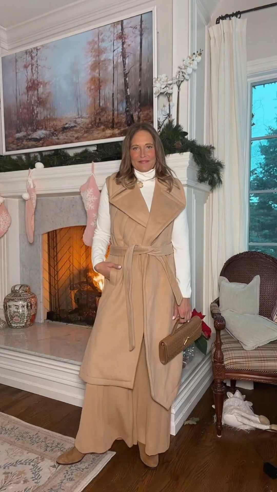 Head-to-toe Amazon outfit! Can’t believe how great and budget-friendly these pieces are. We especially love the camel colored pants! 

#LTKOver40 #LTKFindsUnder100 #LTKMidsize