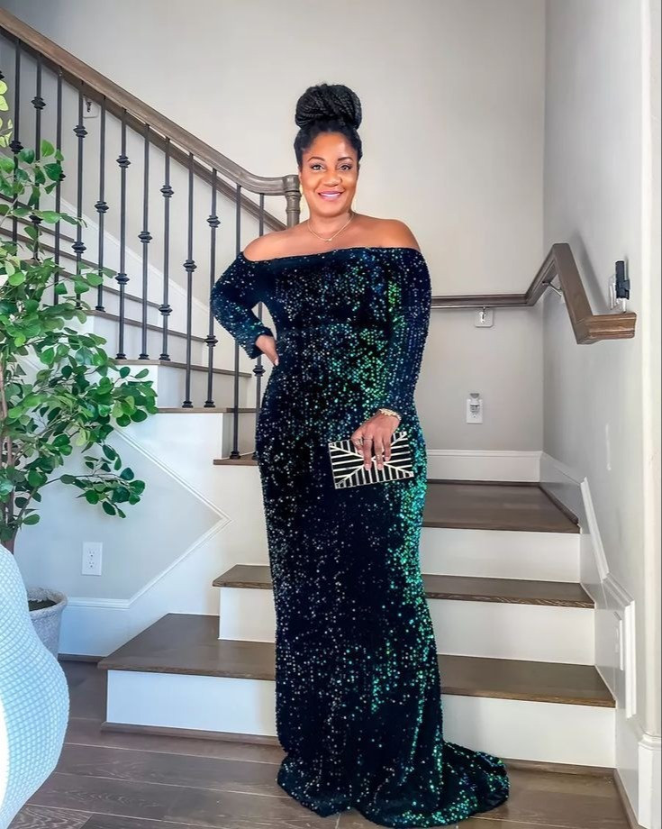 Black and emerald sequin perfection! ✨ This stunning off-shoulder gown is everything for New Year's Eve or any formal celebration. The exact dress is sold out so I have linked similar ones!

black sequin gown / emerald sequin dress / off shoulder gown / formal dress / NYE dress / new years eve gown / long sleeve sequin dress / maxi sequin dress / black and green dress / statement gown / sparkly dress / formal gown / party dress / celebration dress / floor length gown / elegant sequin dress / off shoulder sequin / holiday gown / special occasion dress / gala dress / formal event / luxe gown / glam dress / evening gown / black tie dress / shimmer dress / dramatic gown / plus size gown

#LTKHoliday #LTKMidsize #LTKSeasonal