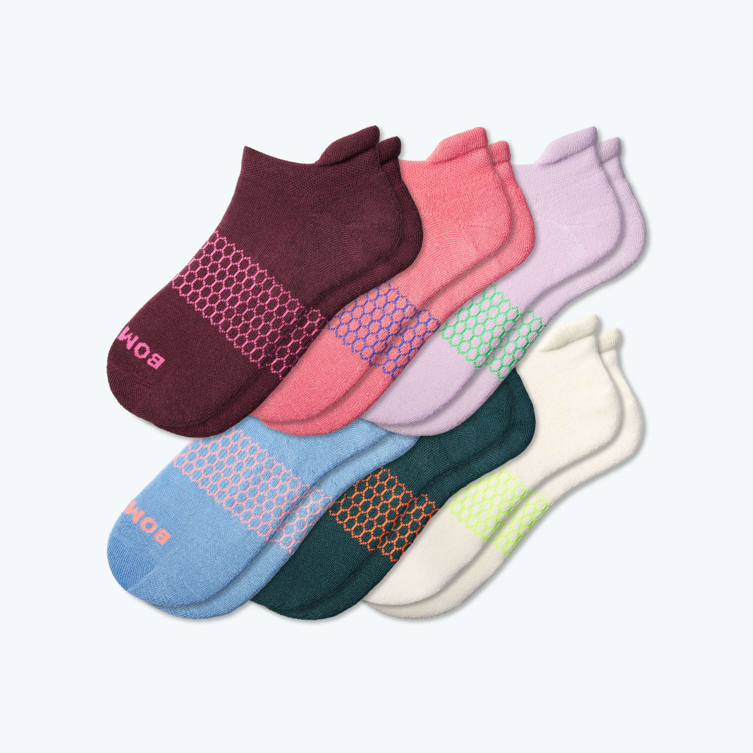 Women's Solid Ankle Sock 6-Pack | Bombas Socks