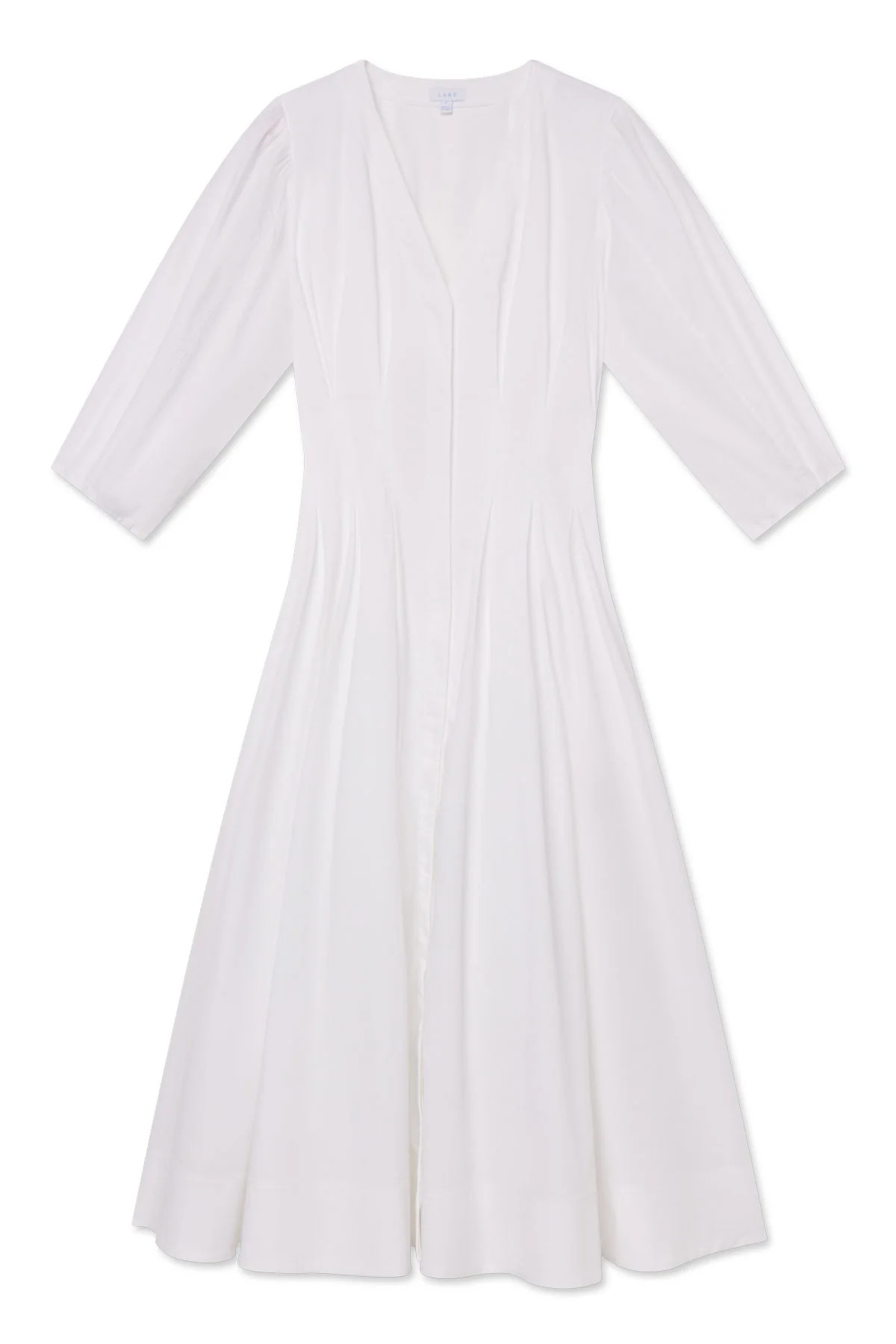 Sunday Dress in White | Lake Pajamas