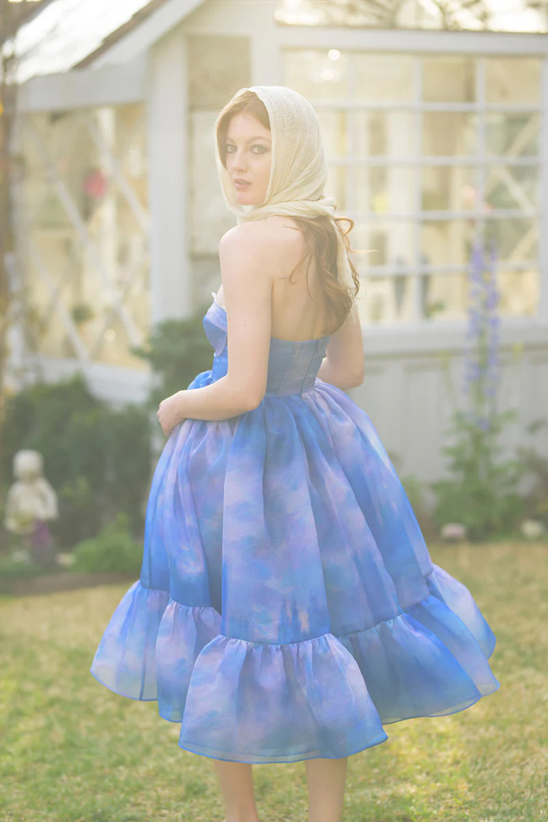 The Parliament French Corset Puff Dress | Selkie Collection