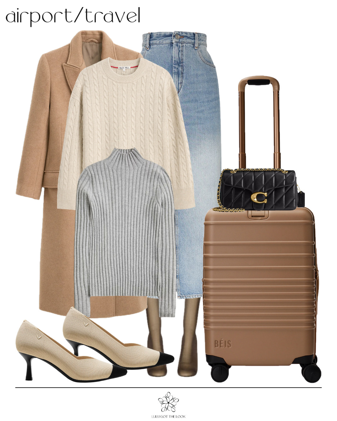 Airport/travel: Alex Mill camel coat - 4 styles - chic 

 #LTKootd #LTKSeasonal #LTKU