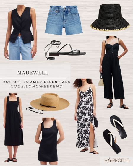 Madewell Sale✨25% off summer essentials + an extra 25% off sale with code: LONGWEEKEND

#LTKSaleAlert