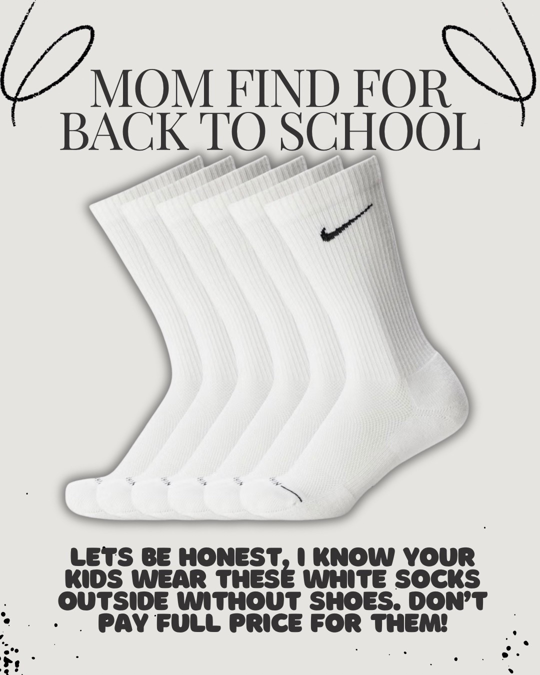Moms know, we don’t ever buy these “staples” for full price. Grab em on sale mama’s. #nike #sales #backtoschool

#LTKmomlife #LTKdayinmylife #LTKSaleAlert