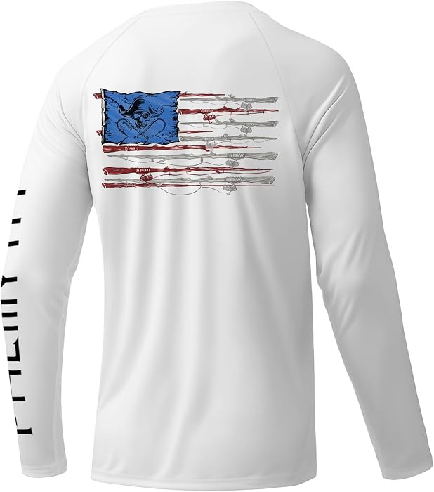 Palmyth Fishing Shirts for Men Long Sleeve Sun Protection Shirts UV UPF 50+ T-Shirt Quick Dry | Amazon (US)
