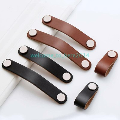 Details about   Cabinet Handle Soft PU Leather Dresser Drawer Door Pull Furniture Kitchen Knobs | eBay US