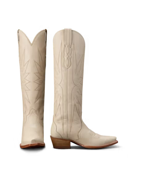 The Loretta in Cream Cowhide - Women's Cowgirl Boot | Tecovas | Tecovas