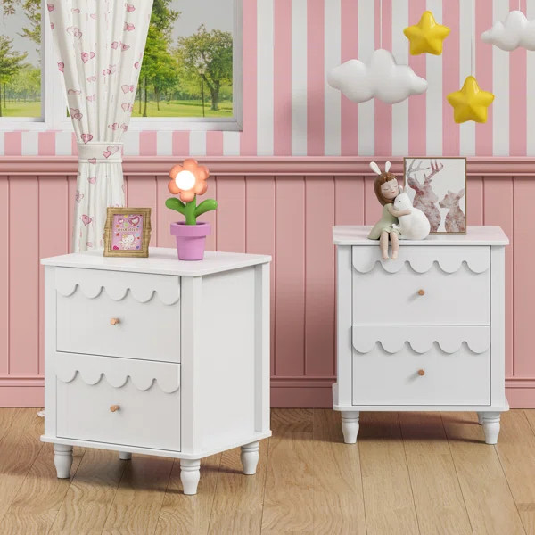 Dorlan 19.7“W Cute Cloud shape Nightstand | Wayfair North America