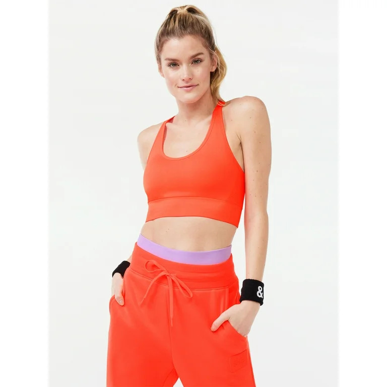 Love & Sports Women's Seamless Sports Bra - Walmart.com | Walmart (US)