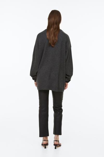 Enkellange leren broek | H&M (DE, AT, CH, NL, FI)