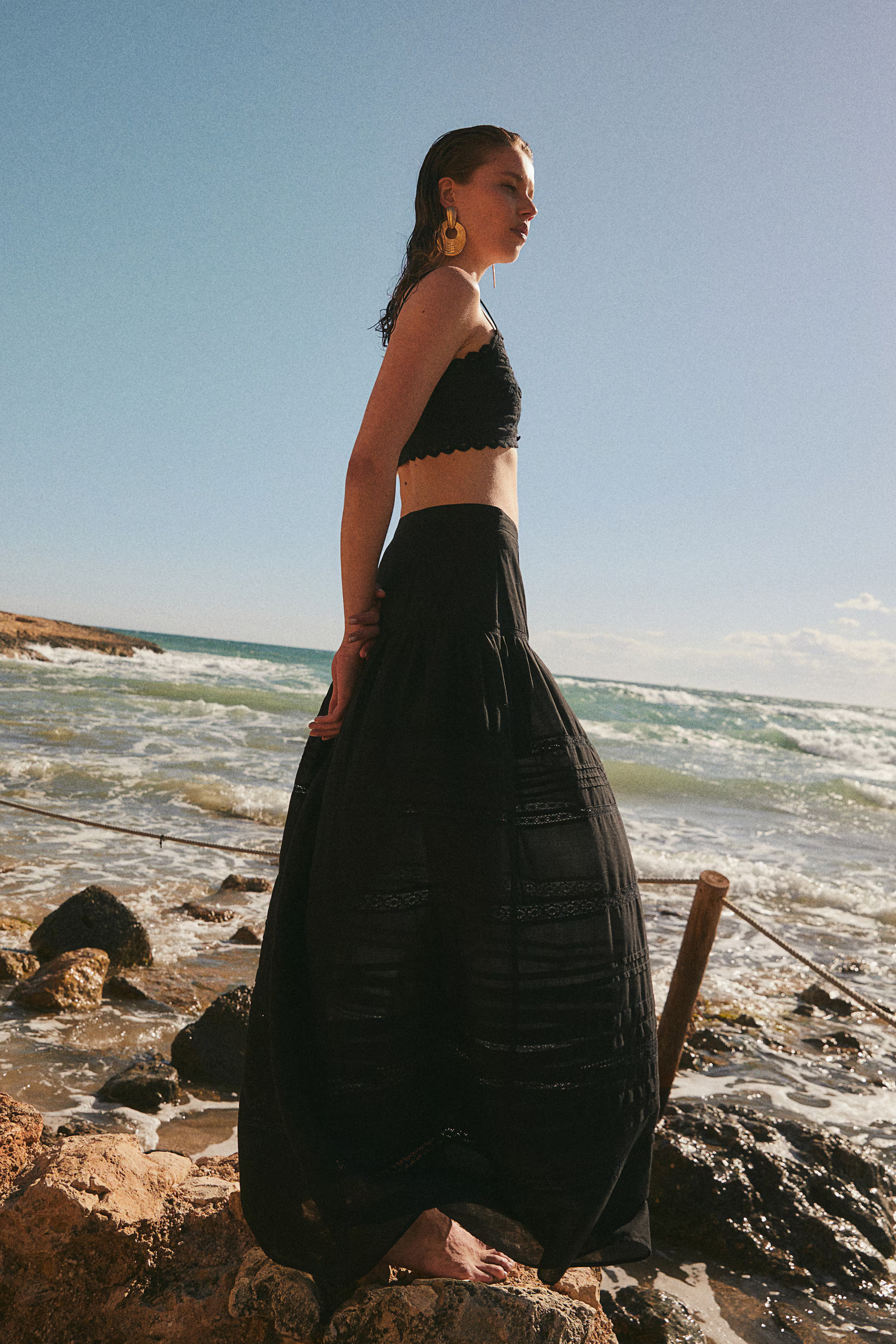 A-line maxi skirt | H&M (UK, MY, IN, SG, PH, TW, HK)