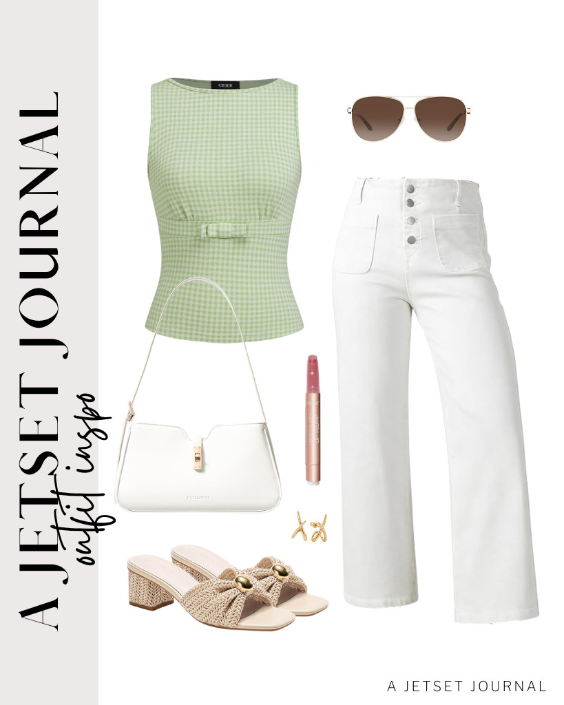 I paired this BOSTANTEN shoulder bag with Coutgo sandals to style a CIDER top and Sidefeel jeans combo. Put on your MUMREUES gold earrings to complete this chic fit. A touch of tarte Maracuja Lip Plump makes it great for everyday wear.

#LTKSeasonal #LTKSaleAlert #LTKTravel
 

 