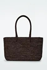MINI WOVEN TOTE BAG - RAFFIA | COS (US)