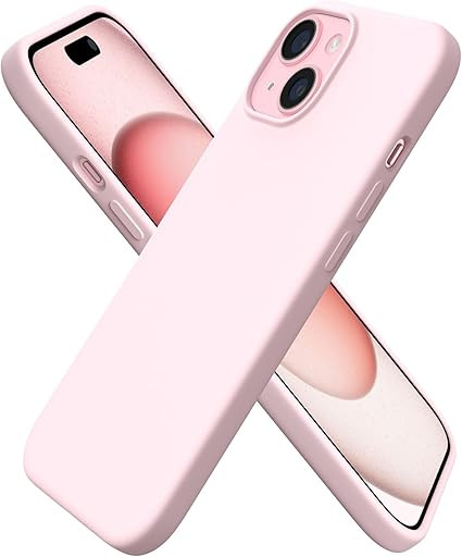 ORNARTO Compatible with iPhone 15 Case 6.1, Slim Liquid Silicone 3 Layers Full Covered Soft Gel R... | Amazon (US)