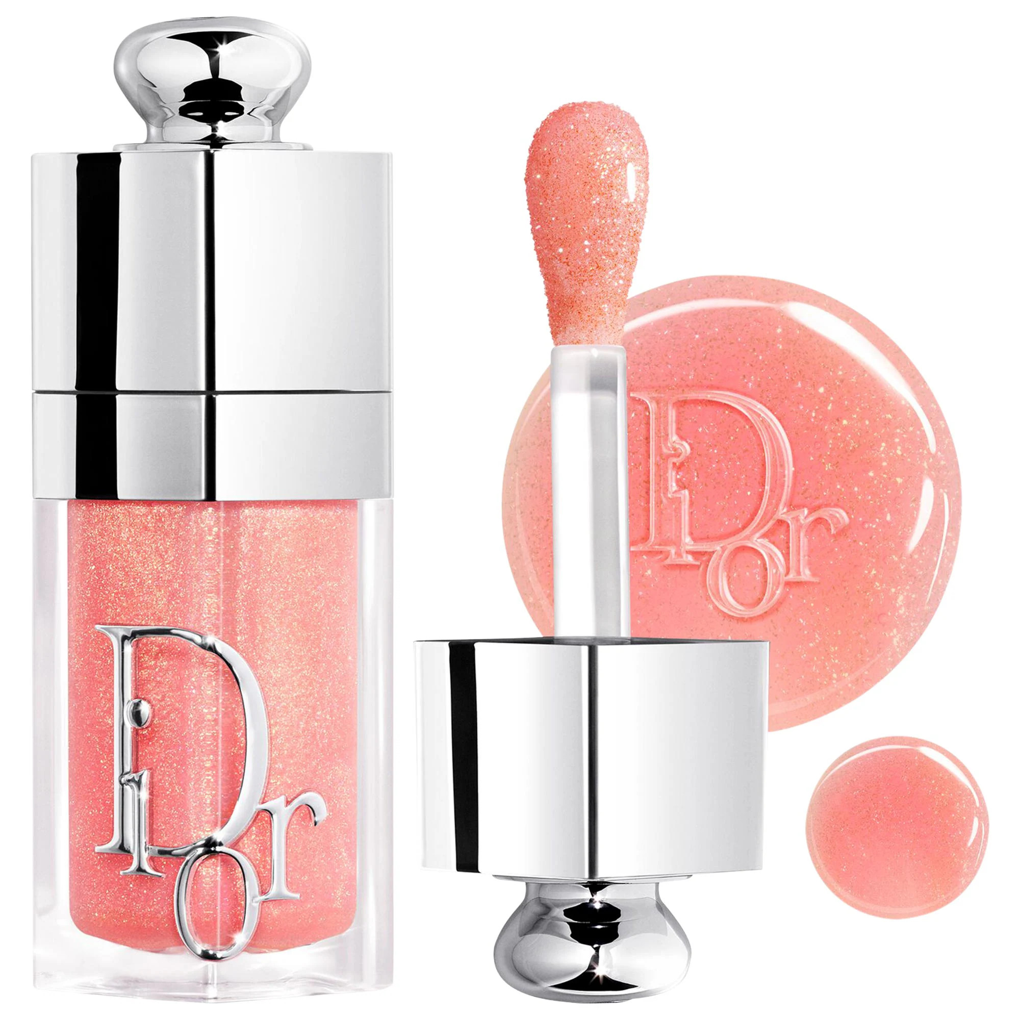 DIOR Lip Glow Oil Hydrating High-Shine Gloss 077 Rosy Candy 0.2 oz/6 mL | Sephora (US)