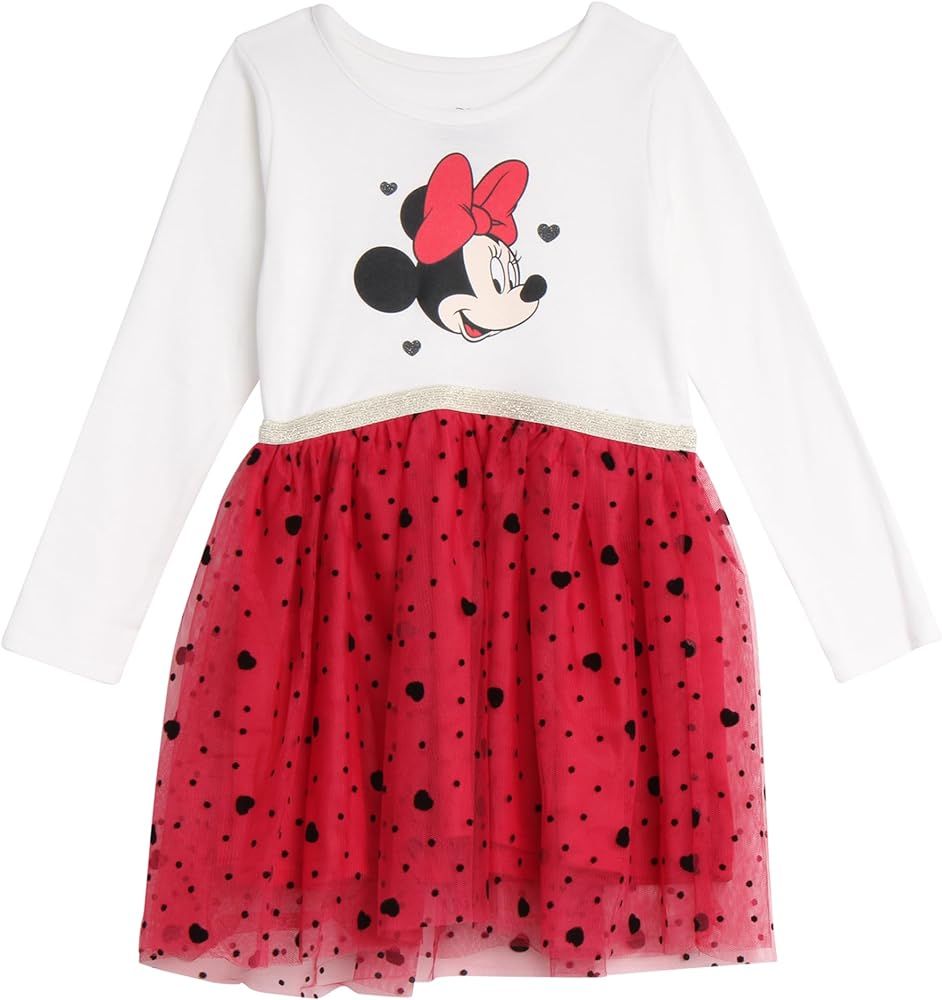 Disney Little Girls’ Minnie Mouse Encanto Girls Tutu Dress - Mirabel, Minnie Mouse Dress for Gi... | Amazon (US)