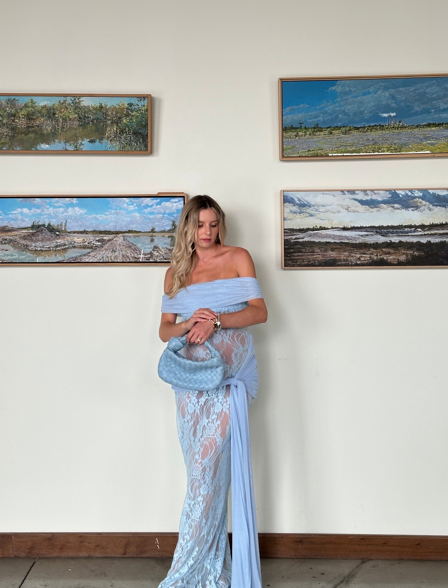 Elegant maternity dress (also great without a bump) & super cute for a baby shower :) 

#LTKBump #LTKSeasonal #LTKFindsUnder100