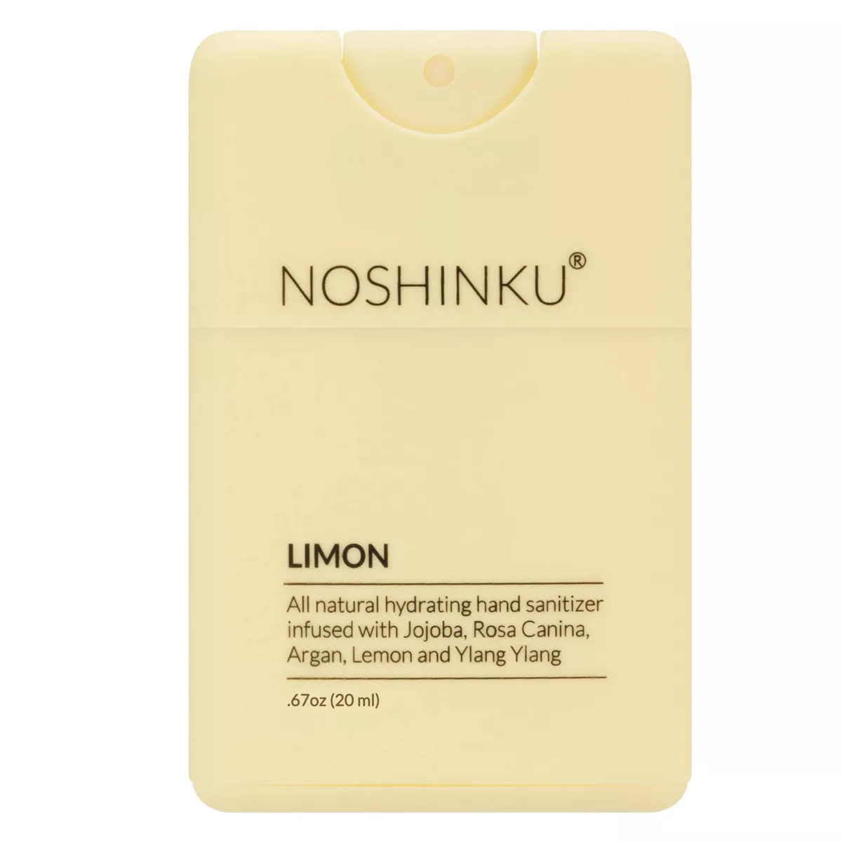 NOSHINKU Refillable Limon Ultra Moisturizing Pocket Sanitizer - Travel Size - 20ml | Target