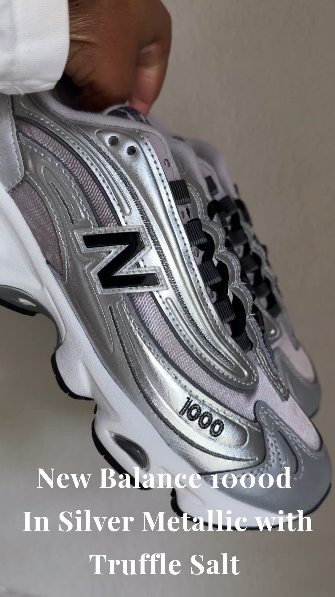 The cutest New Balance 1000D sneaker in Silver Metallic and Truffle Salt color on super sale!

#LTKOver40 #LTKSaleAlert #LTKActive