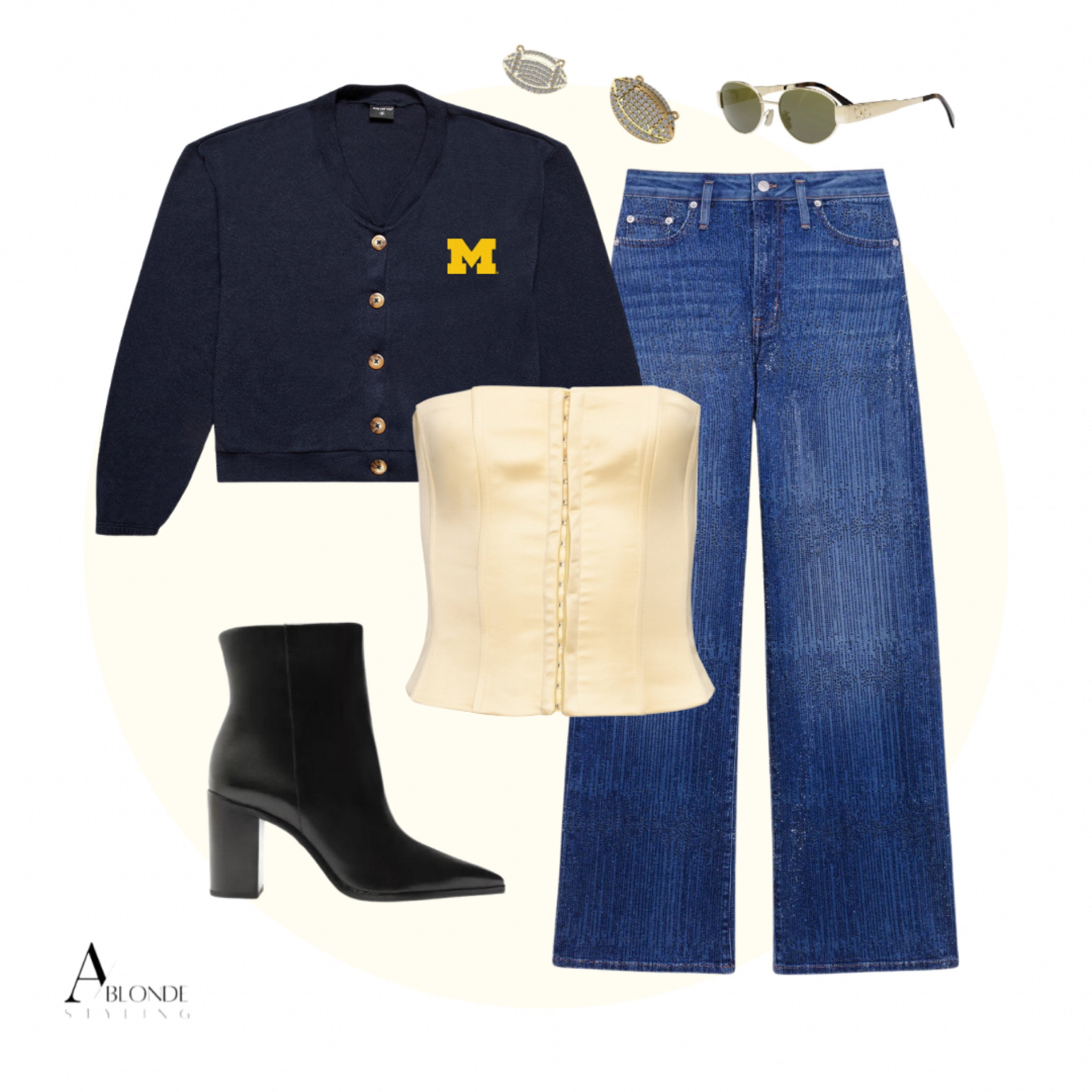 #UofM game day 💙💛