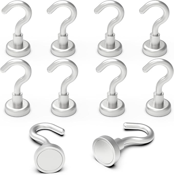 Magnetic Hooks Refrigerator, Cruise Ship Accessories,22 LBS Super Magnets with Neodymium Rare Ear... | Amazon (US)