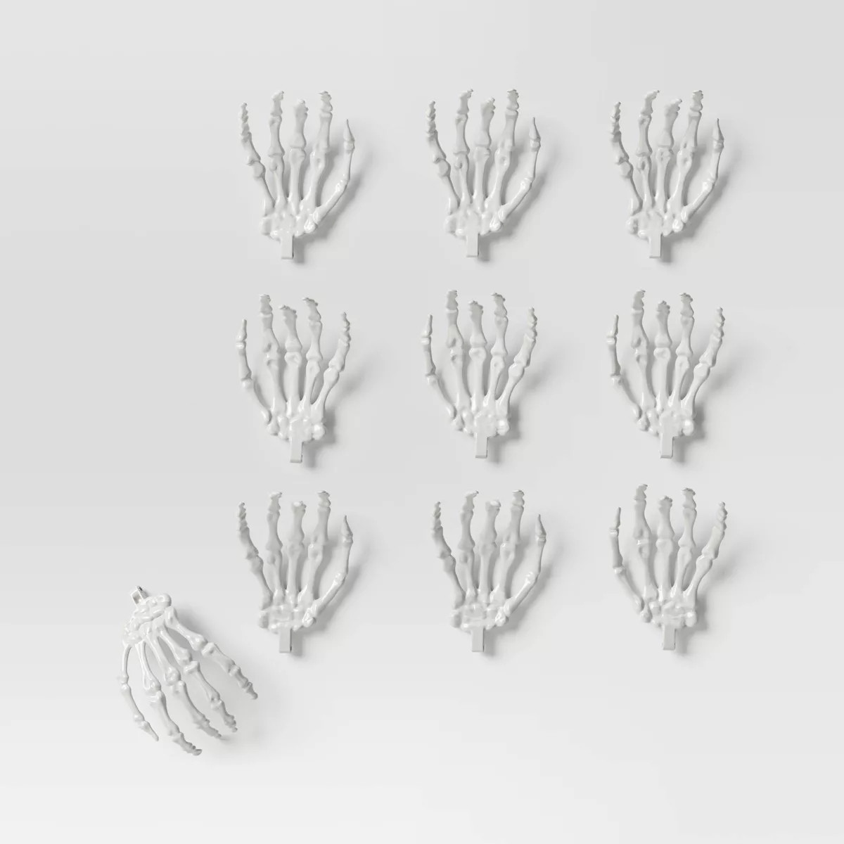 10pc 6" Bag of Halloween Decorative Skeleton Hands Bone - Hyde & EEK! Boutique™ | Target