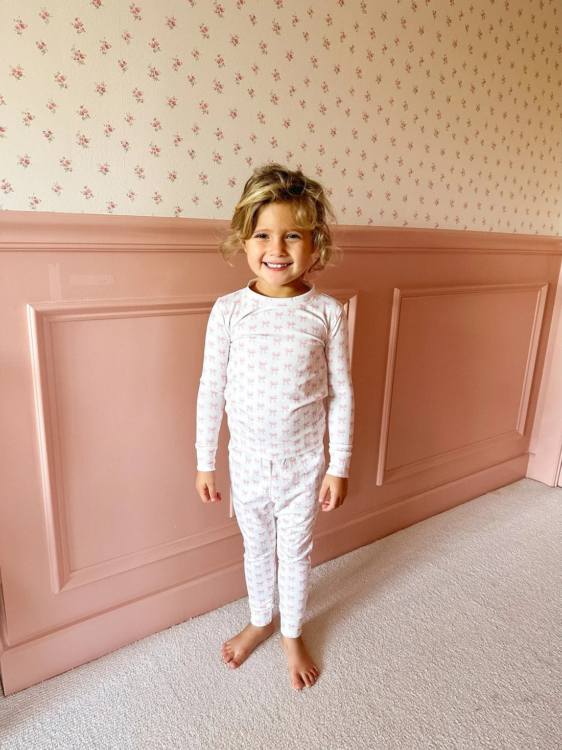 Kids Palm Beach Bow Pajamas | Sail to Sable