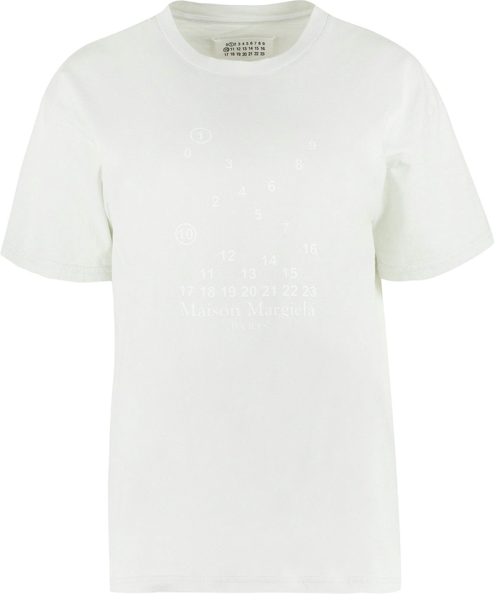 COTTON CREW-NECK T-SHIRT | LOZURI