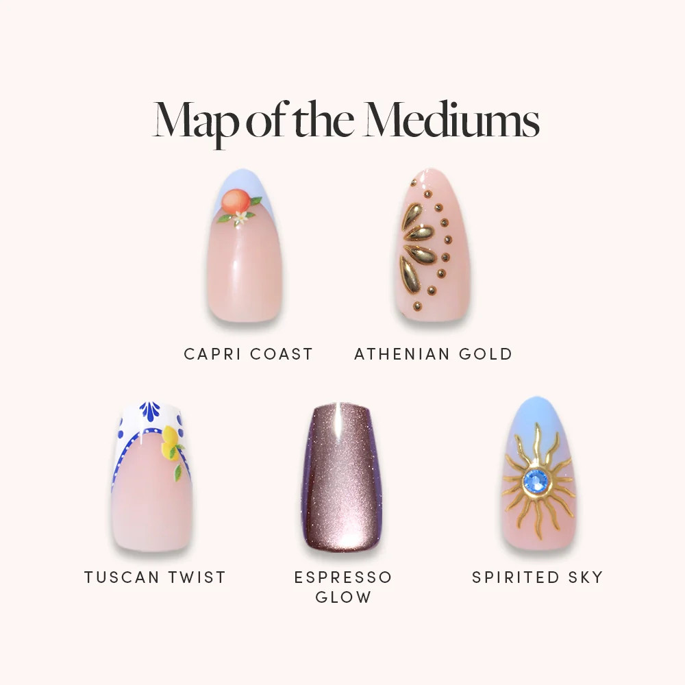 Map of the Mediums | Glamnetic