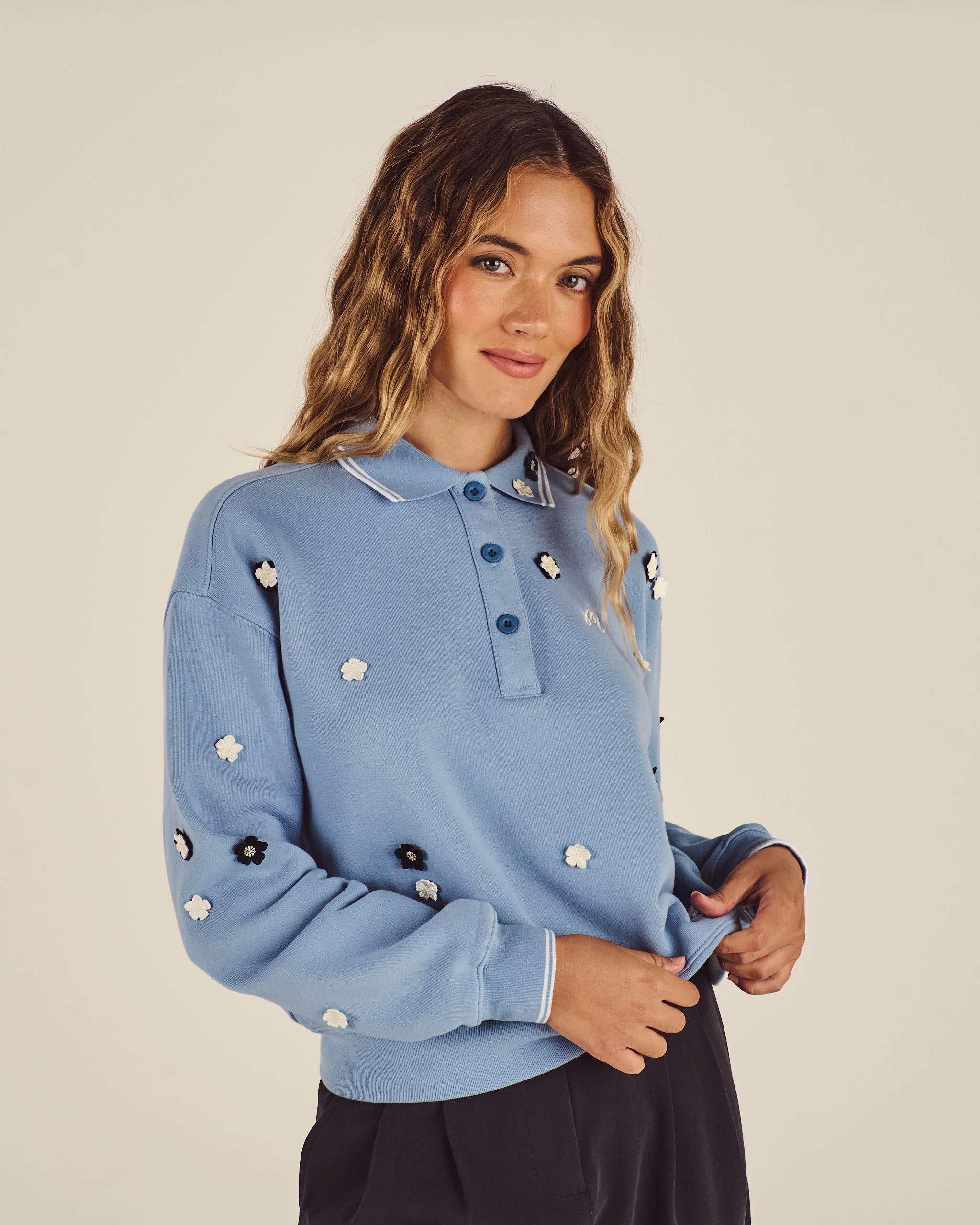 NAOMI BLOSSOM POLO | Malbon Golf