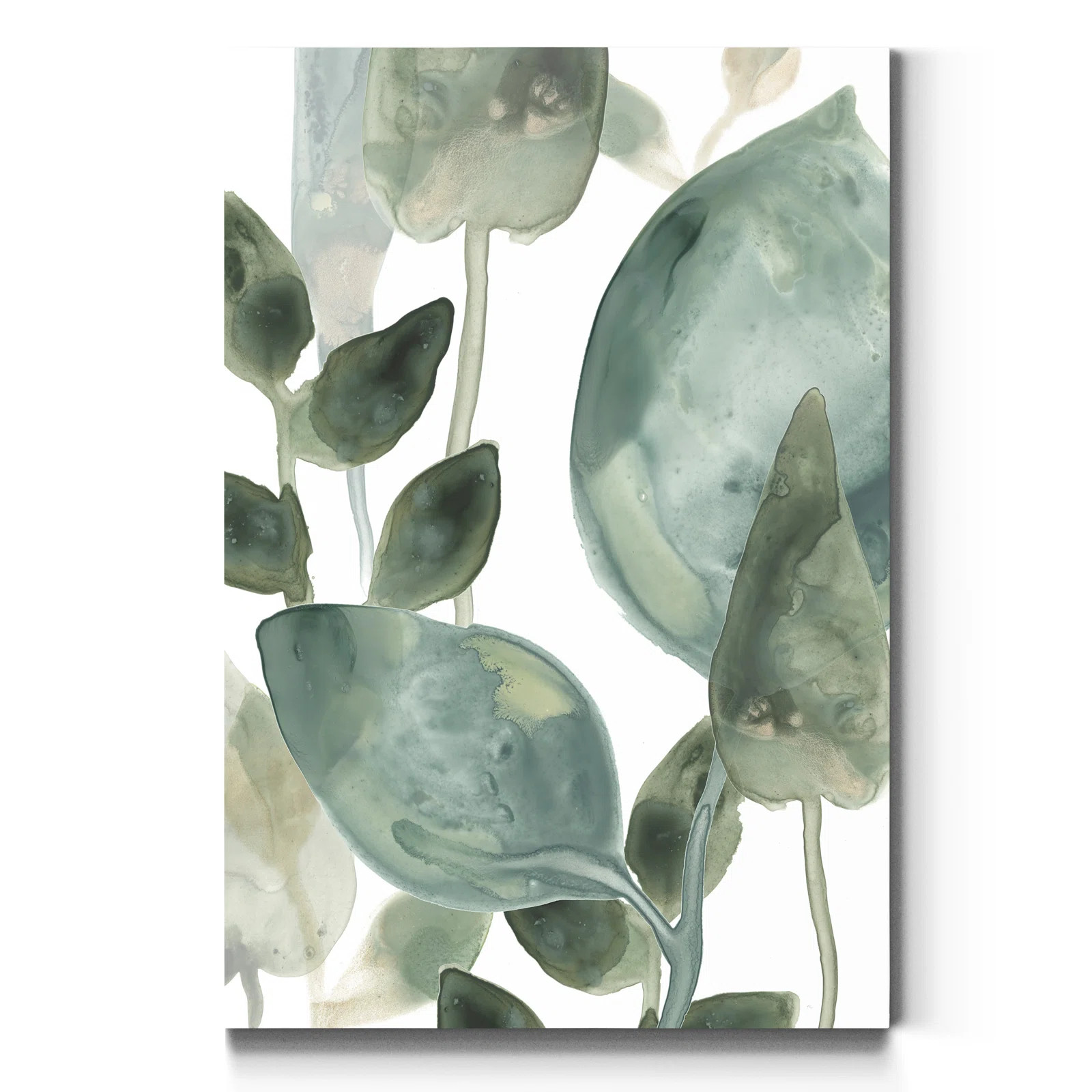 Water Leaves II On Canvas Print | Wayfair North America