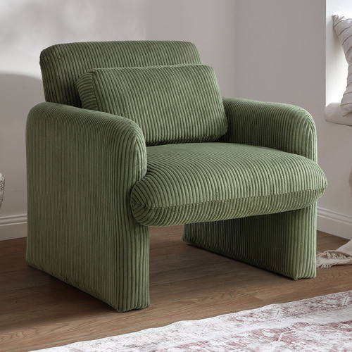 Rocket Corduroy Armchair | Temple & Webster AU