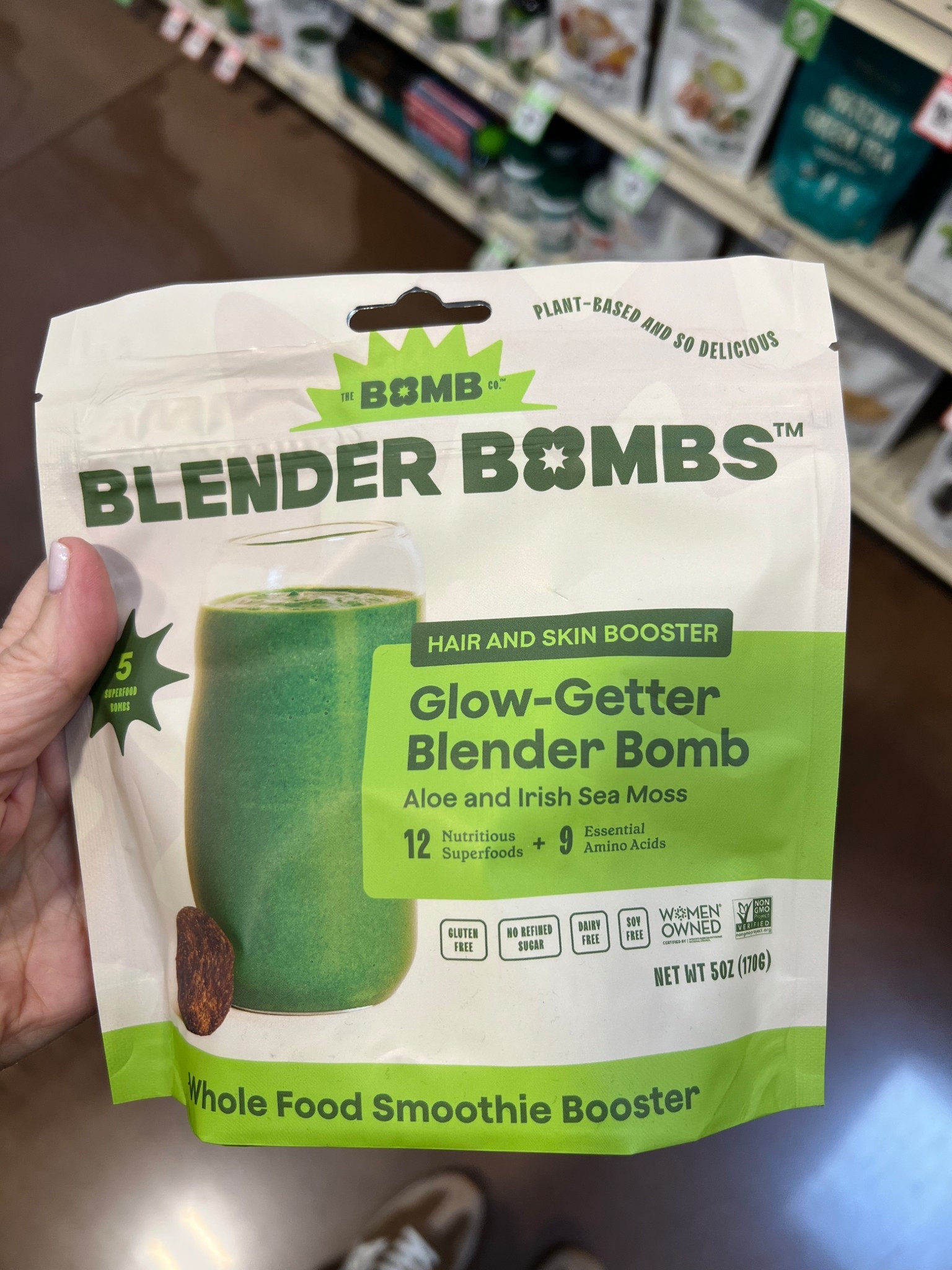 glow getter blender bomb 

#LTKfitnessgoals #LTKActive #LTKselfcare