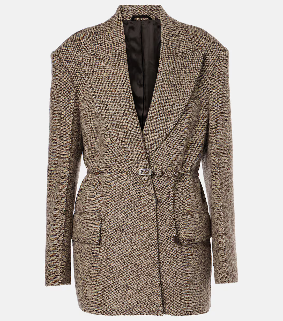 Jador belted wool-blend tweed blazer | Mytheresa (US/CA)