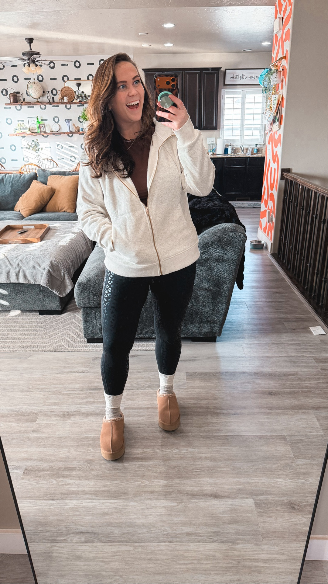 Guys! The hoodie is so so comfy, I’m wearing the XL, and a XXL in the leggings! 🥰 

& my puniest shirt XXL 🥰 

Midsize 14 | XL/ XXL | 5’9

#LTKActive #LTKMidsize #LTKootd