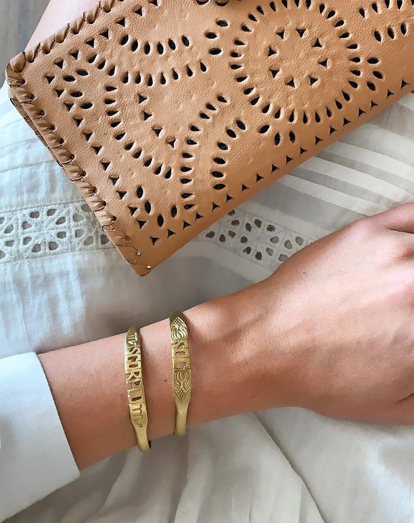 BALI WORD BRACELET | ZODIAC WORD BRACELET FOR WOMEN | CLEOBELLA | Cleobella