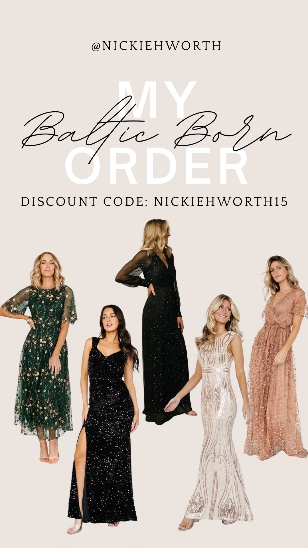 Baltic Born Holiday Dresses ✨

Code: NICKIEHWORTH15 saves 15%! 

#LTKSaleAlert #LTKHoliday #LTKSeasonal
