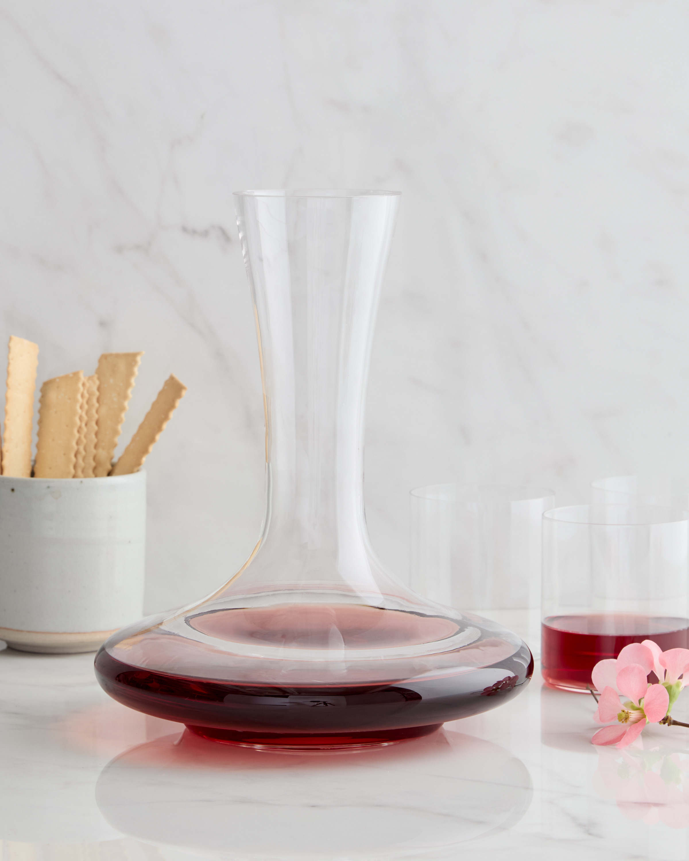 Mouth Blown Wine Decanter | Quince