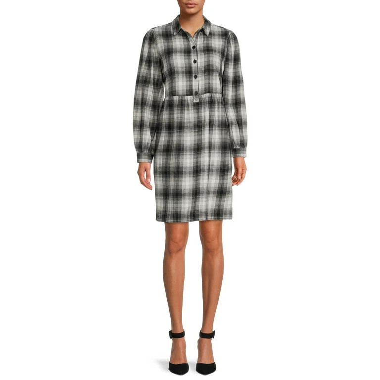 BeachLunchLounge Josepphine Smocked Babydoll Dress, Womens - Walmart.com | Walmart (US)