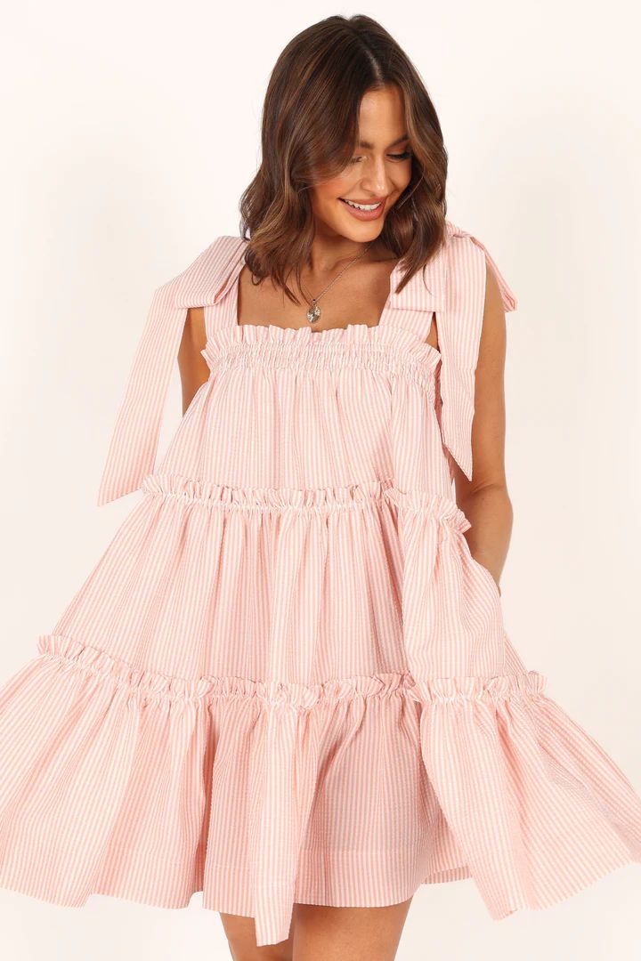 Doria Mini Dress - Pink | Petal & Pup (US)