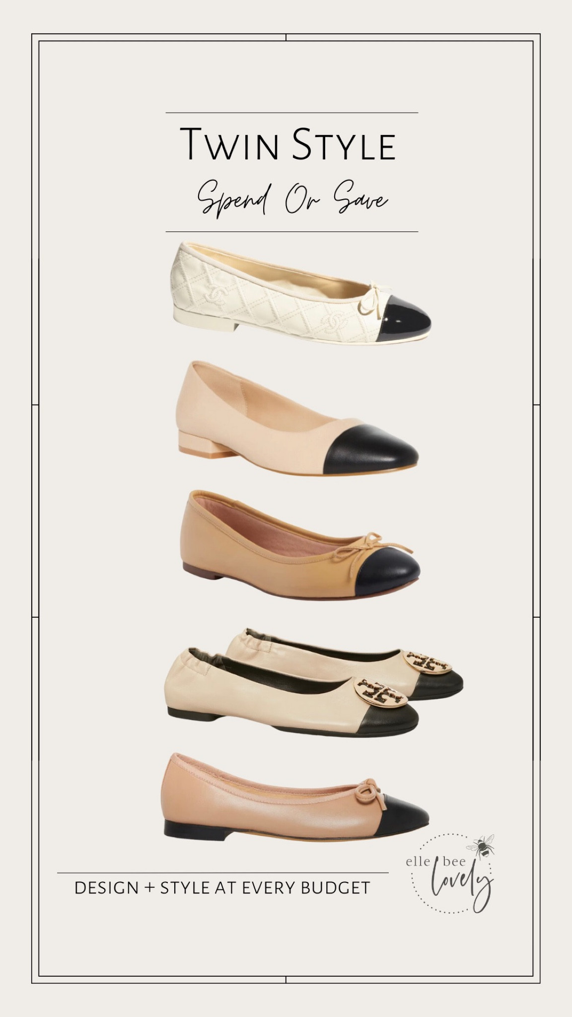 Cap-toe ballet flats - lots “twins” on todays Twin Style!

#LTKstyletip #LTKshoecrush