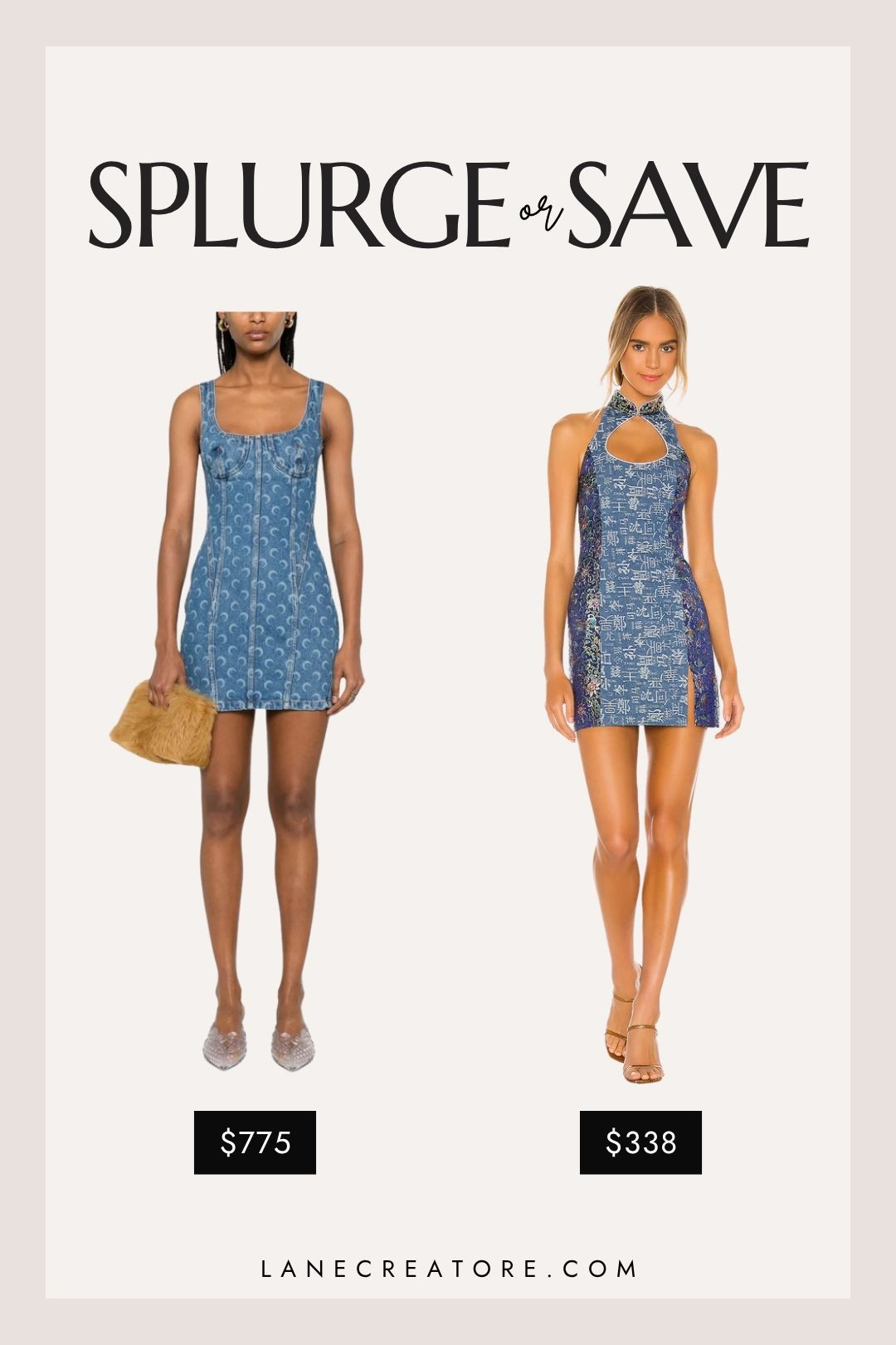 Marine Serre Dress Dupe…Splurge or Save?✨ . . . Tags: marine serre dress dupe. marine serre denim dress dupe. marine serre moon laser dress dupe. moon print denim mini dress. blue denim bodycon dress. structured denim mini dupe. marine serre inspired dress. designer denim mini dupe. moon laser print dress. sleeveless denim mini dress. 

 

#LTKSaleAlert #LTKStyleTip