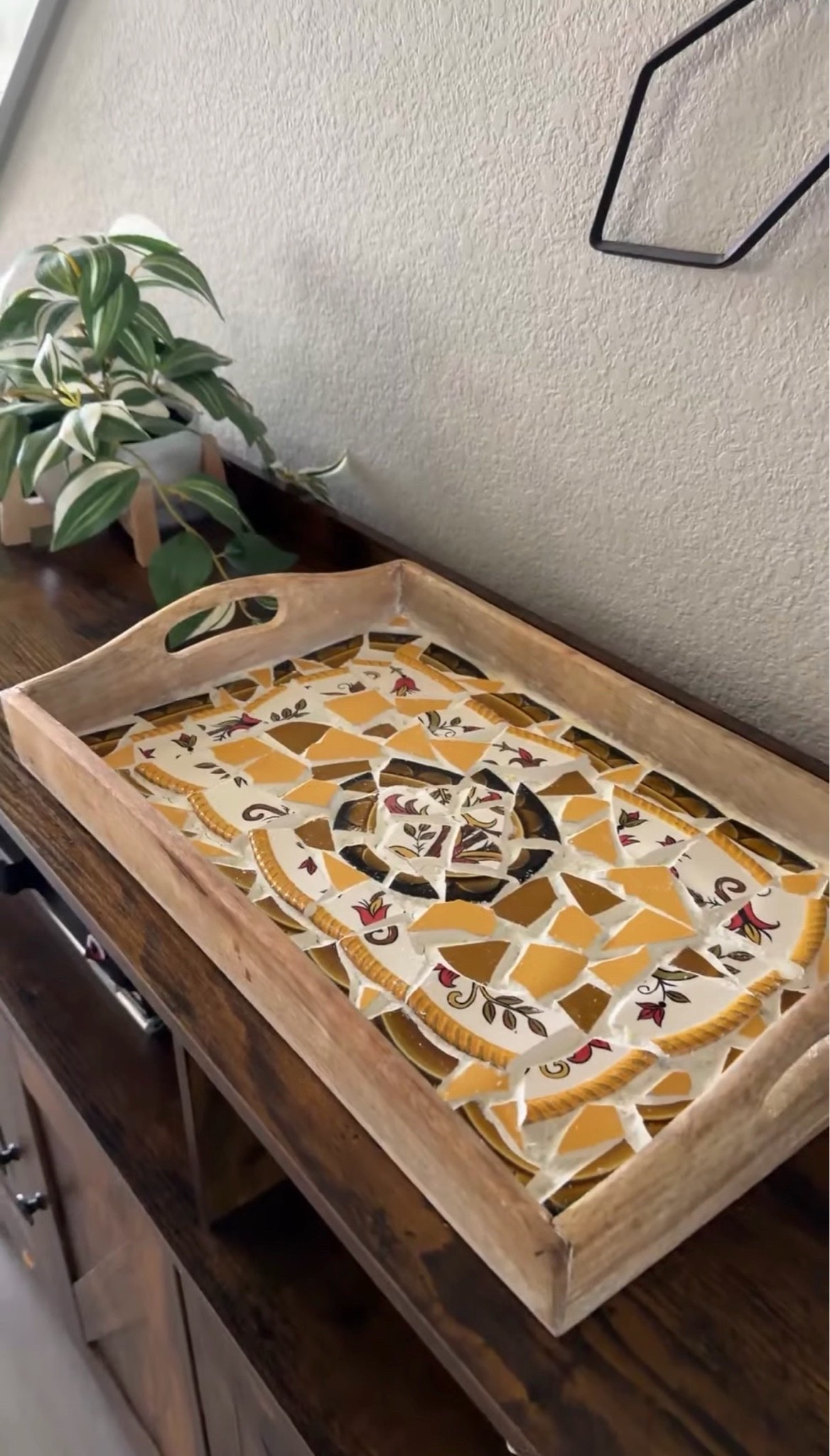 DIY Mosaic Tray