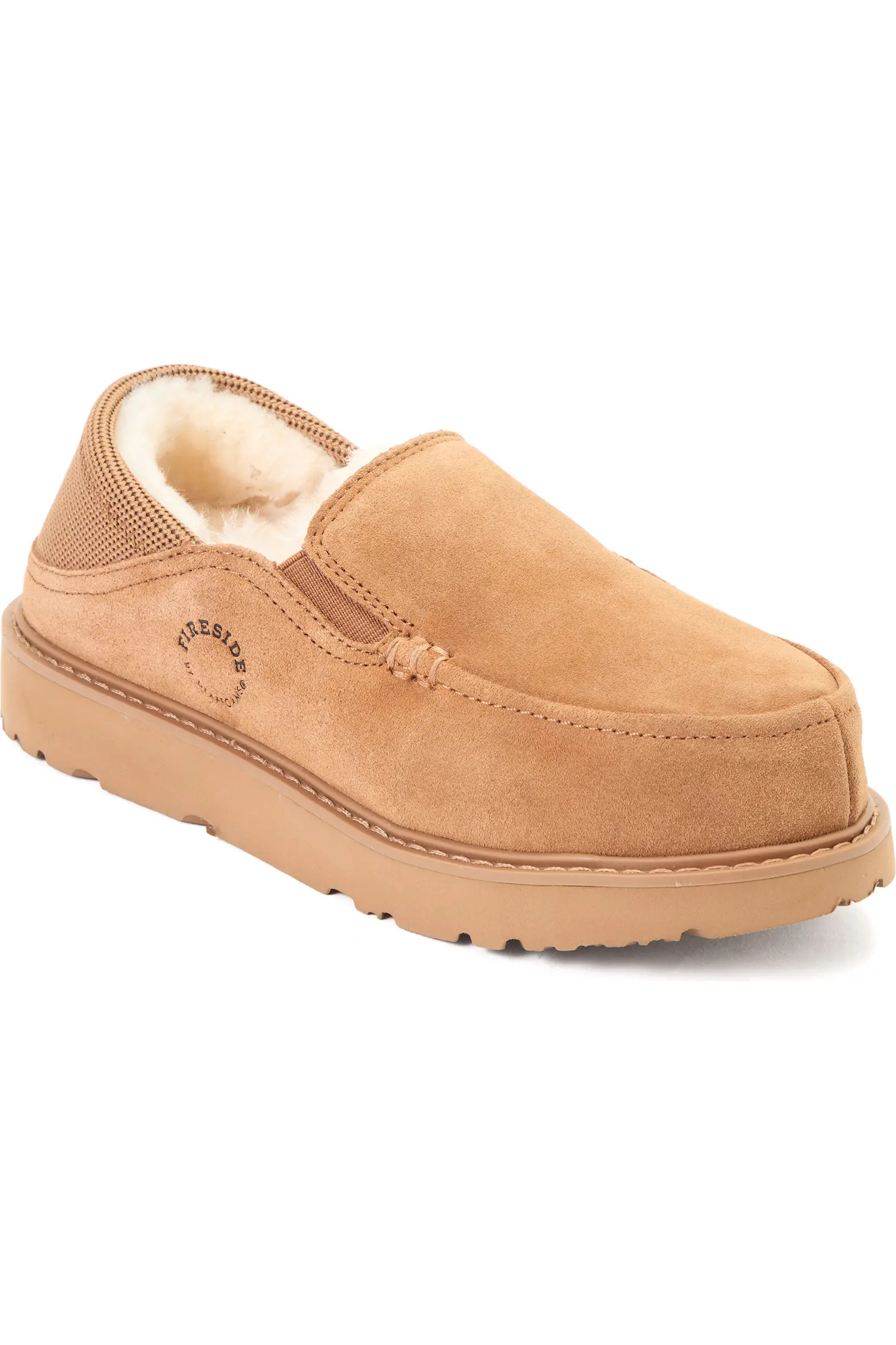 Fireside Suede Sport Knit Loafer Slippers (Women) | Nordstrom | Nordstrom
