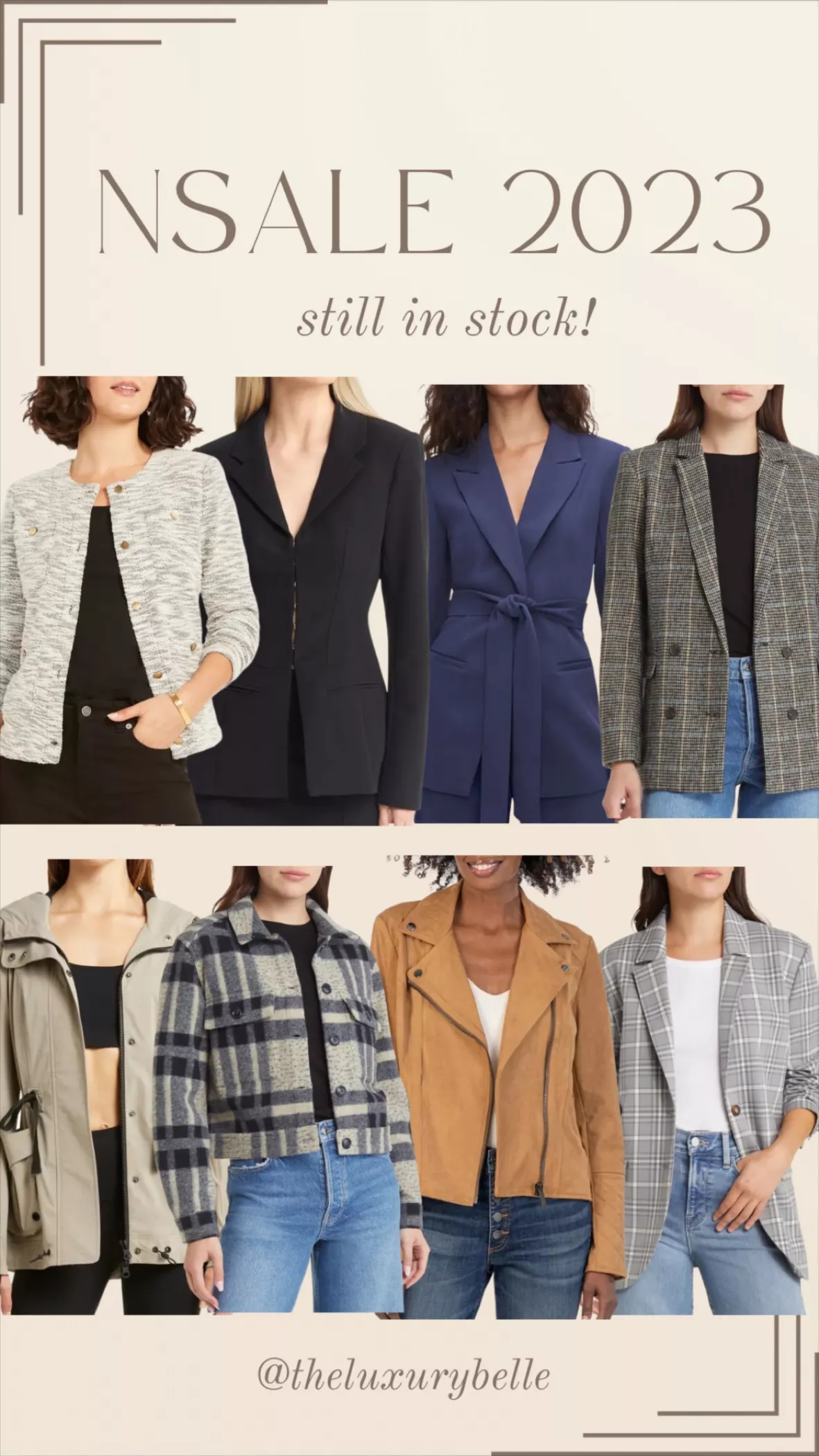 Women's Check Tweed Jacket curated on LTK