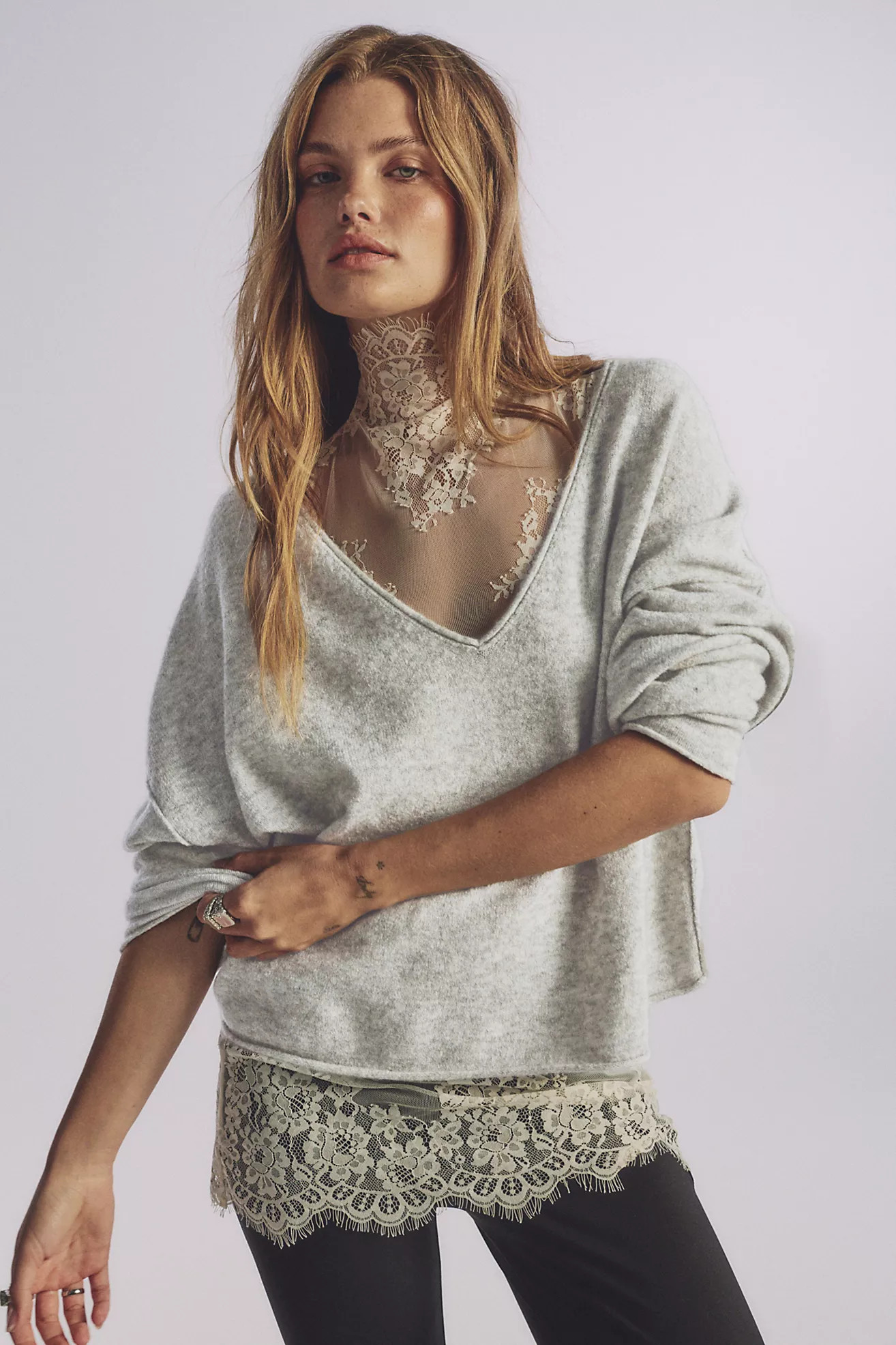 See Me V-Neck Pullover | Free People (Global - UK&FR Excluded)