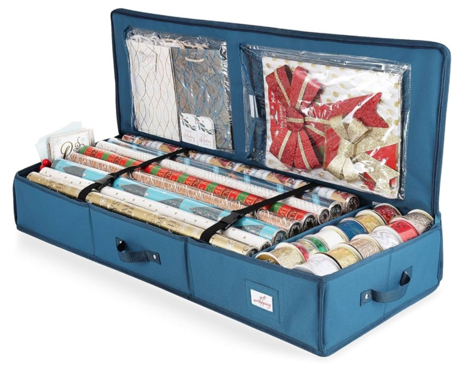 Gift wrapping organizer 🎁♥️

#LTKCon #LTKSeasonal #LTKHome