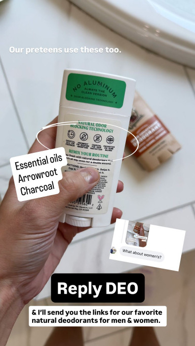 Aluminum Free Deodorant! 

 #LTKselfcare #LTKHome